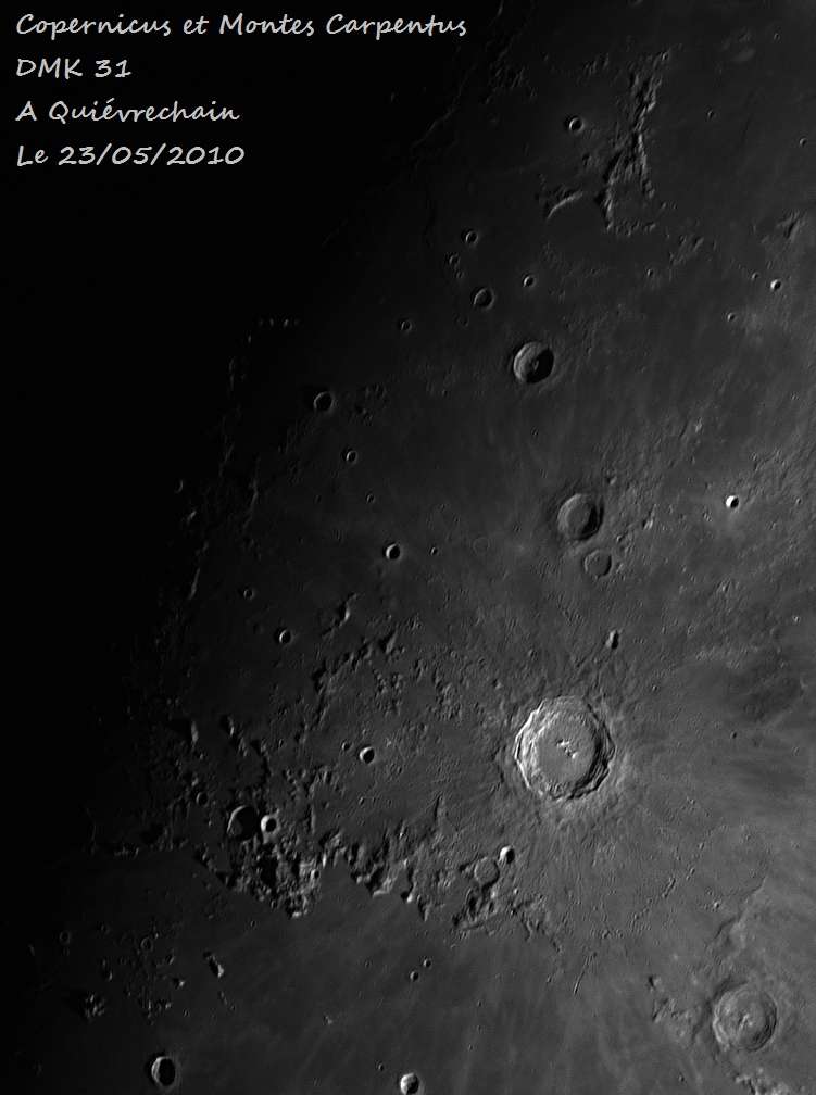 cratére copernicus.